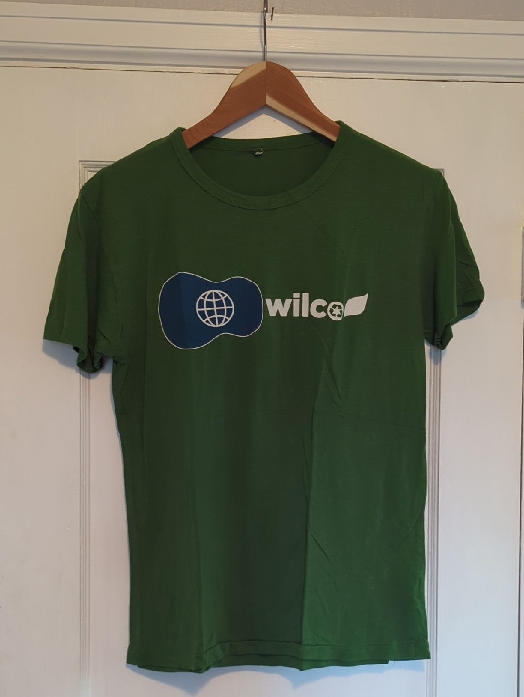 Vintage Wilco Green Graphic Band Tee Vintage Wilco Green Graphic Band Tee